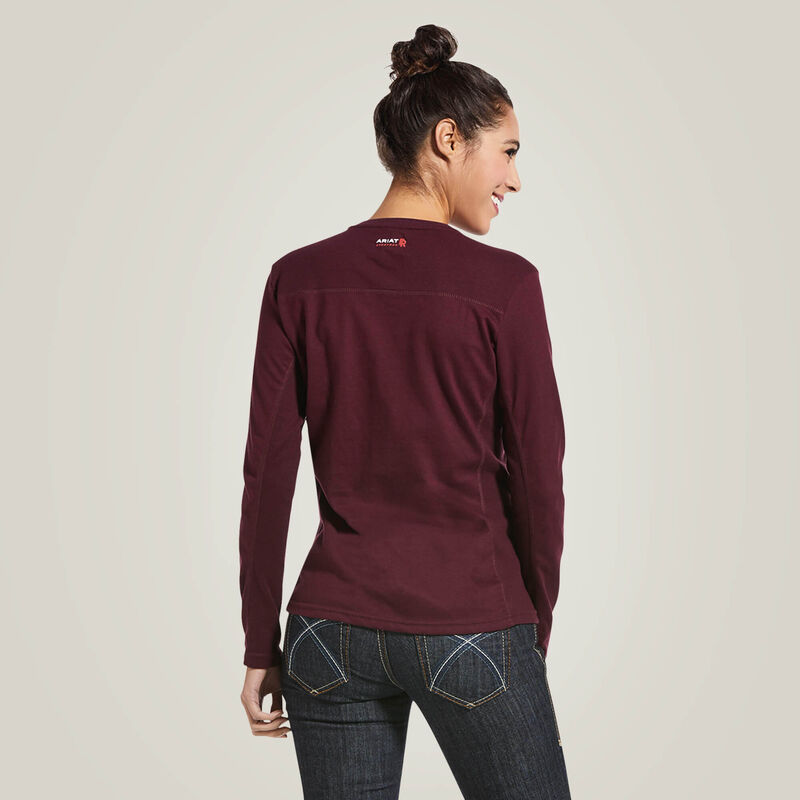 ARIAT Women's FR AC Malbec Crew Top Howard