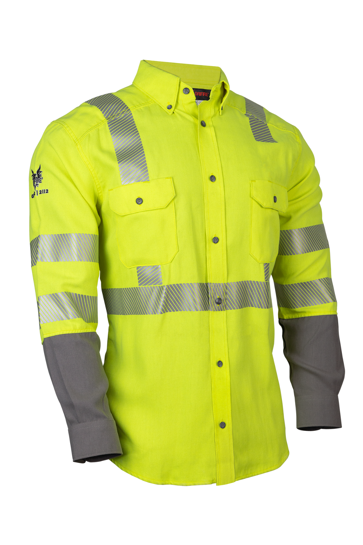 DRIFIRE® FR Hi-Vis Lightweight Work Shirt Class 3