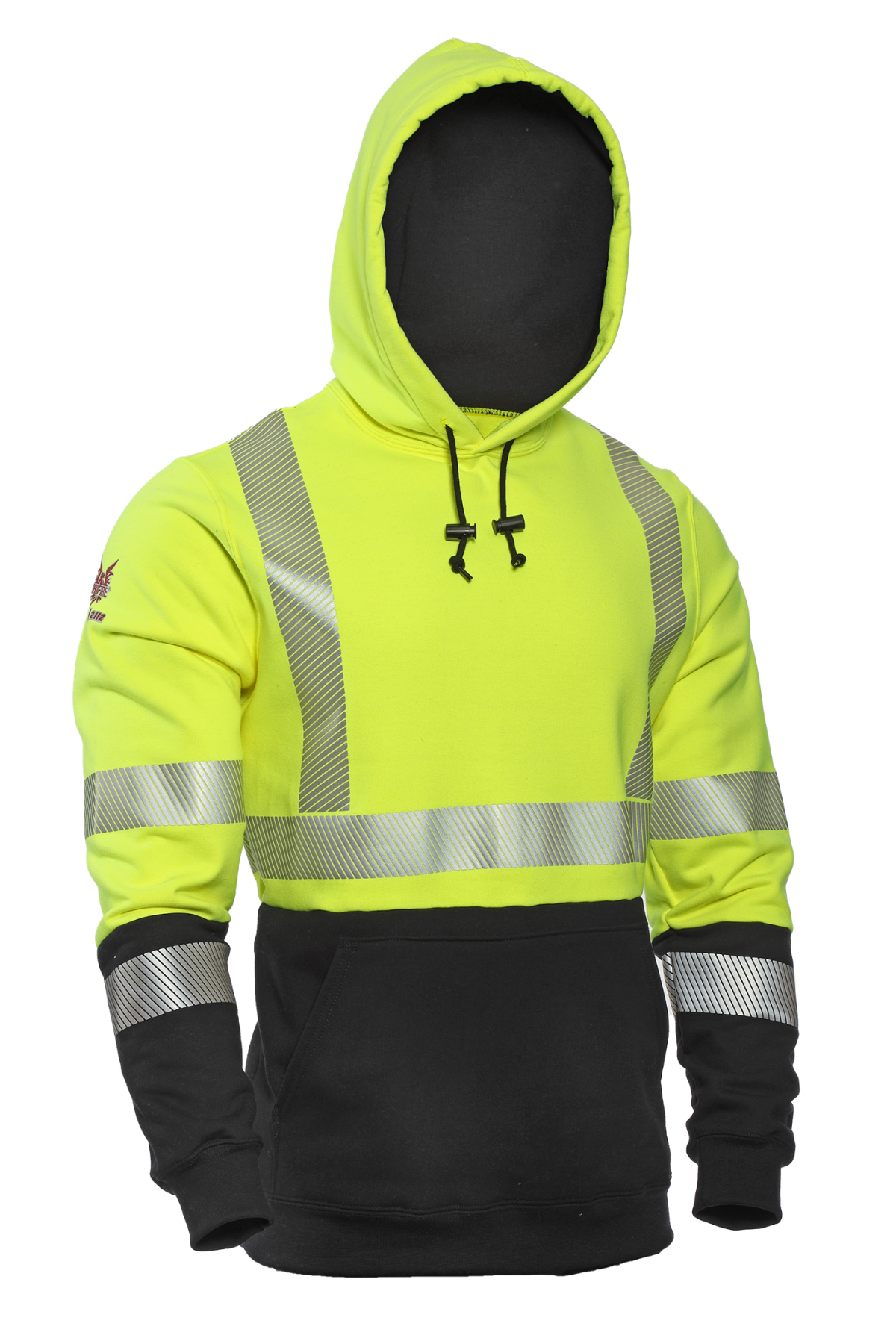 DRIFIRE® FR Hi-Vis Hybrid Pullover Hoodie Class 3 CF