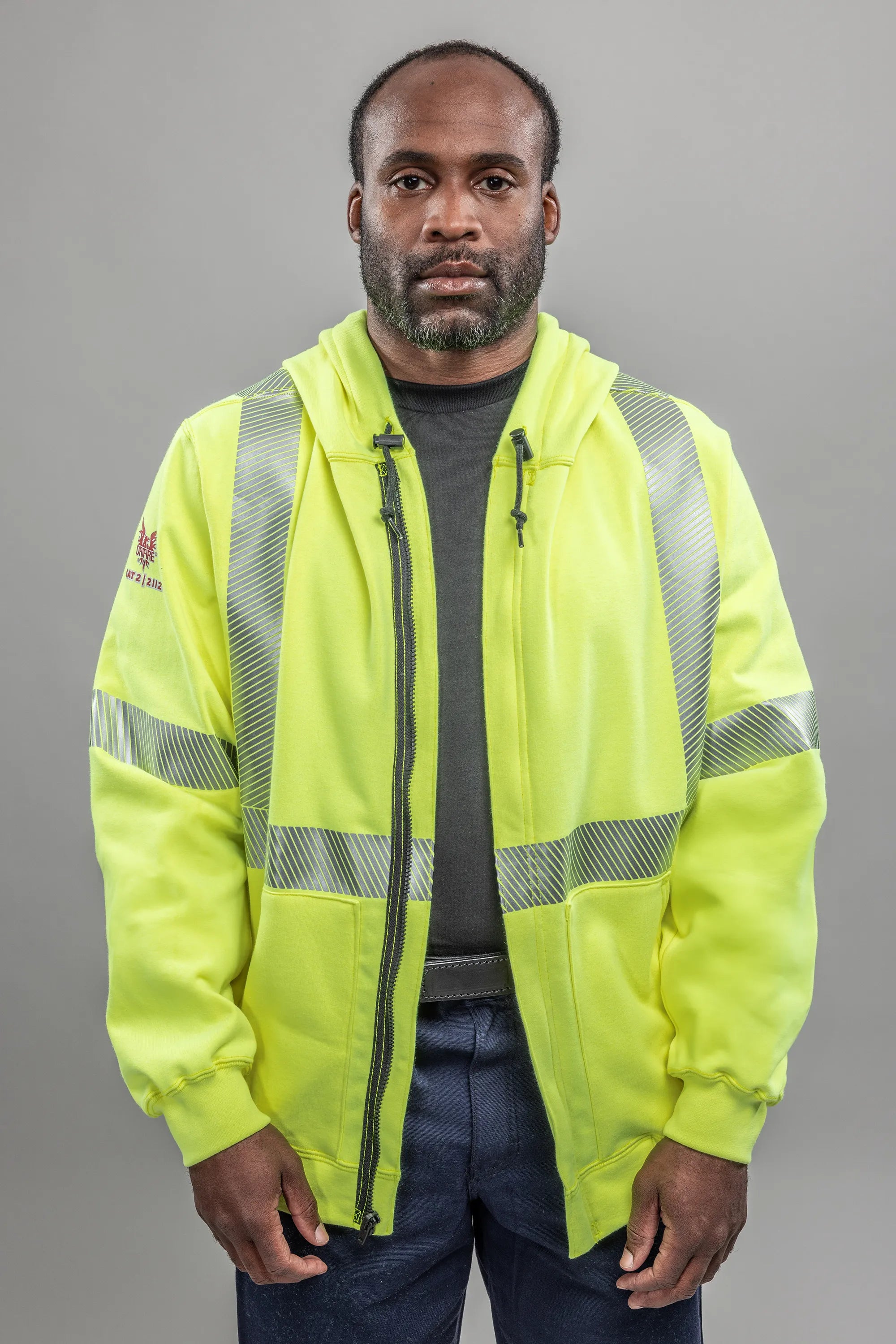 DRIFIRE® FR Hi-Vis Zip Hoodie Class 3 CF