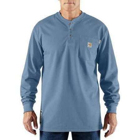 Carhartt FR Force Cotton LS Henley Gore